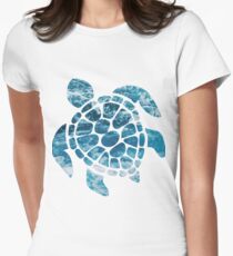Ocean Sea Turtle Women's Fitted T-Shirt