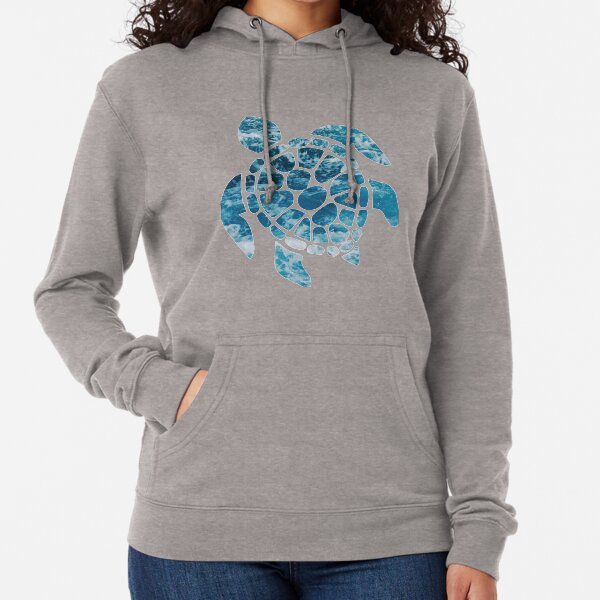 Ocean Sea Turtle Lightweight Hoodie