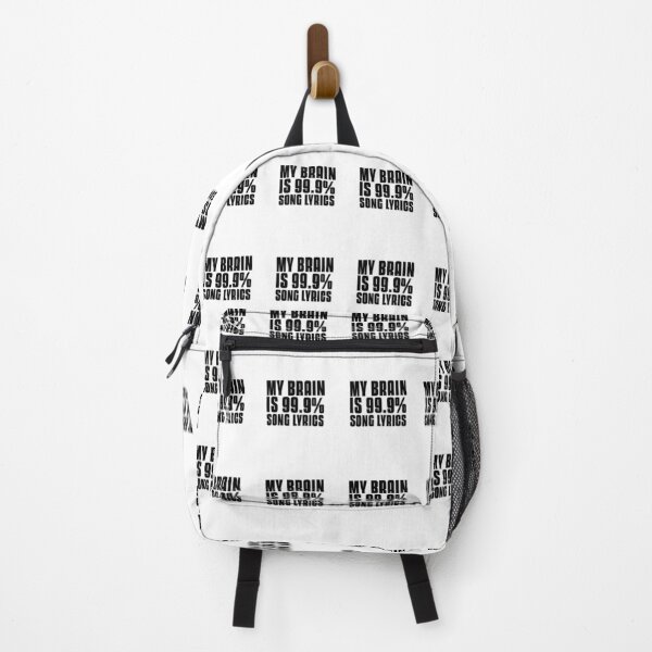 Item preview,  MY BRAIN IS 99.9 PERCENT SONG LYRICS designed and sold by Leomi-2.
