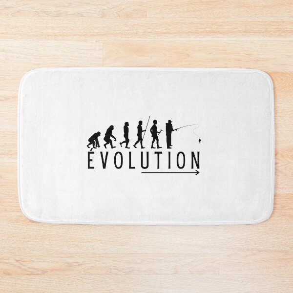 Item preview, Evolution man to fisherman designed and sold by TeeJfm.