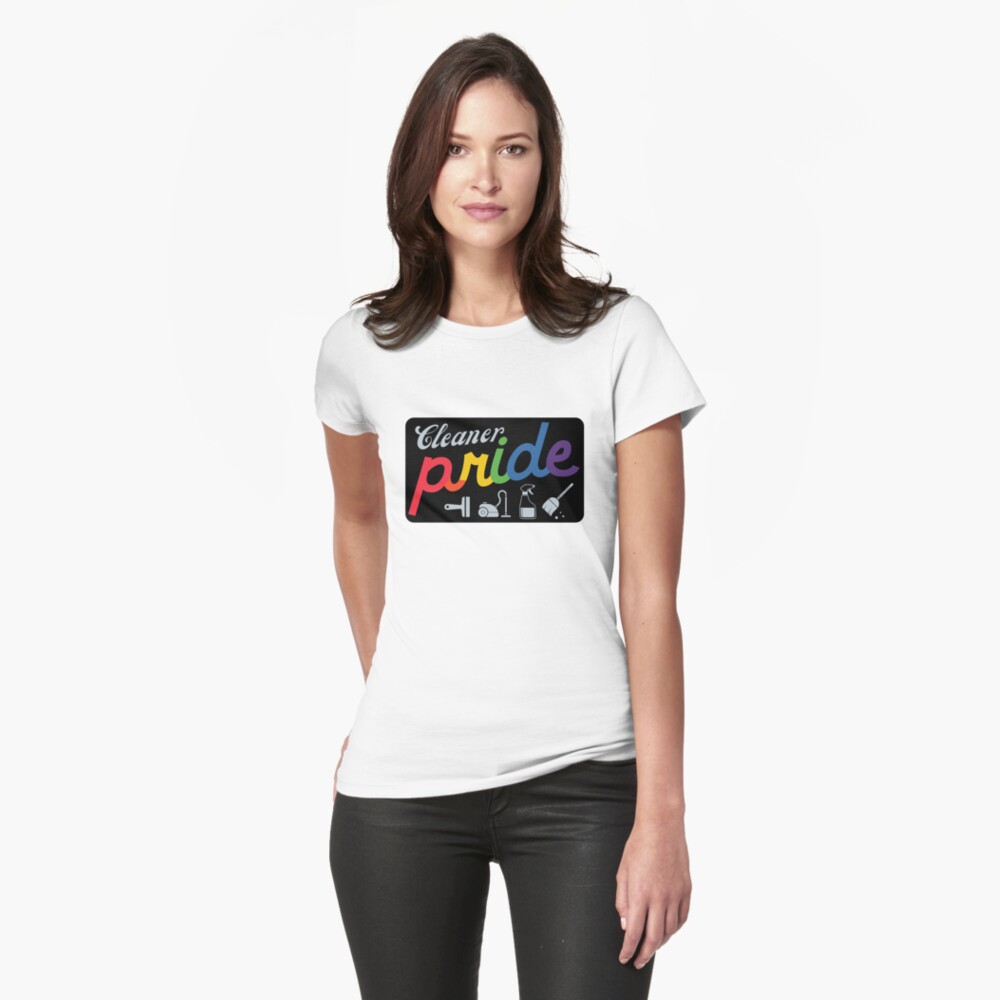 Item preview, Fitted T-Shirt designed and sold by SavvyCleaner.