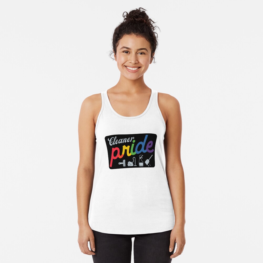 Item preview, Racerback Tank Top designed and sold by SavvyCleaner.