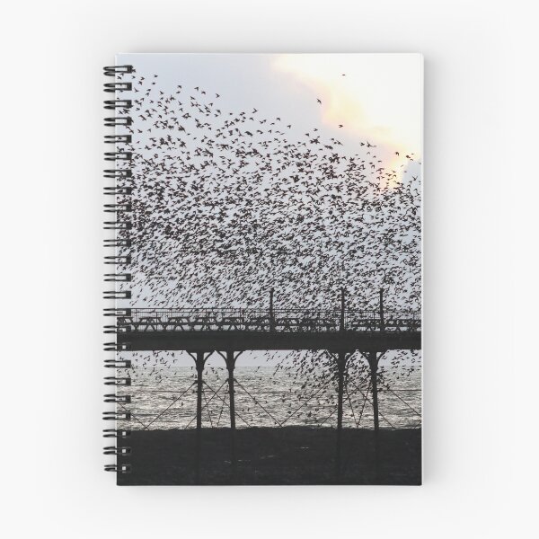 Item preview, Starling murmuration designed and sold by GreyFeatherPhot.