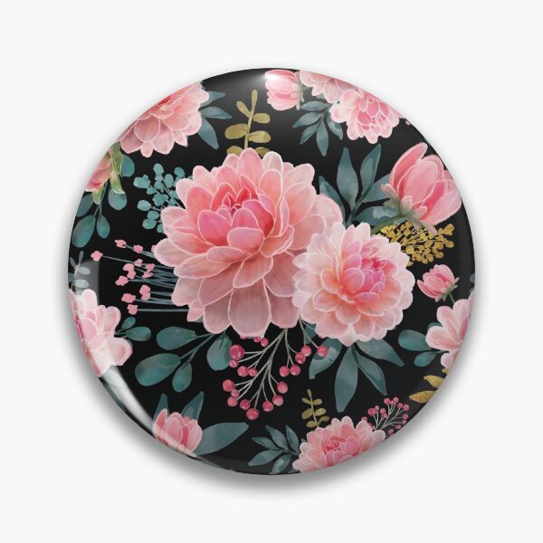 Item preview, Watercolor Peony Flowers designed and sold by virilamissa.