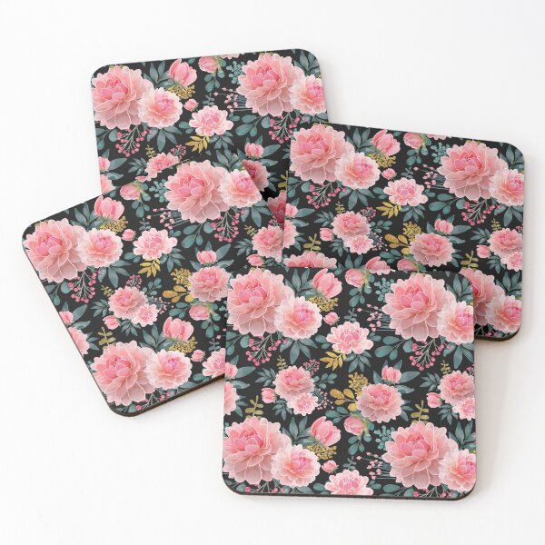 Item preview, Watercolor Peony Flowers designed and sold by virilamissa.