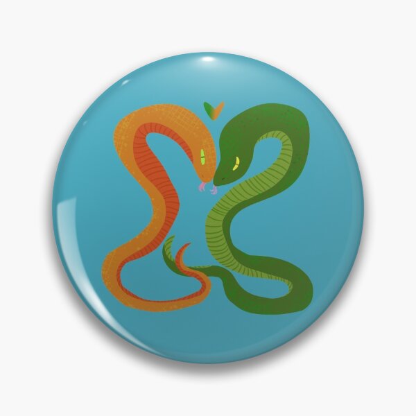 Item preview, Snake Couple designed and sold by VazMasDesign.