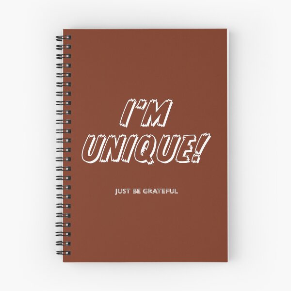 Item preview, I'm Unique Just be grateful. designed and sold by MultistorieDog.