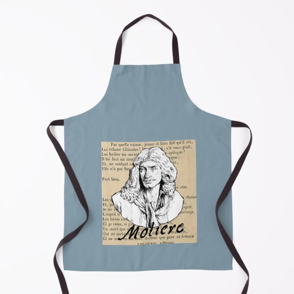 Item preview,  Molière, portrait, signature, designed and sold by voicivoila.