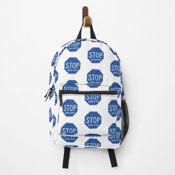 Item preview, Dark Blue STOP and Smell the Ocean designed and sold by ArtbyPo1.