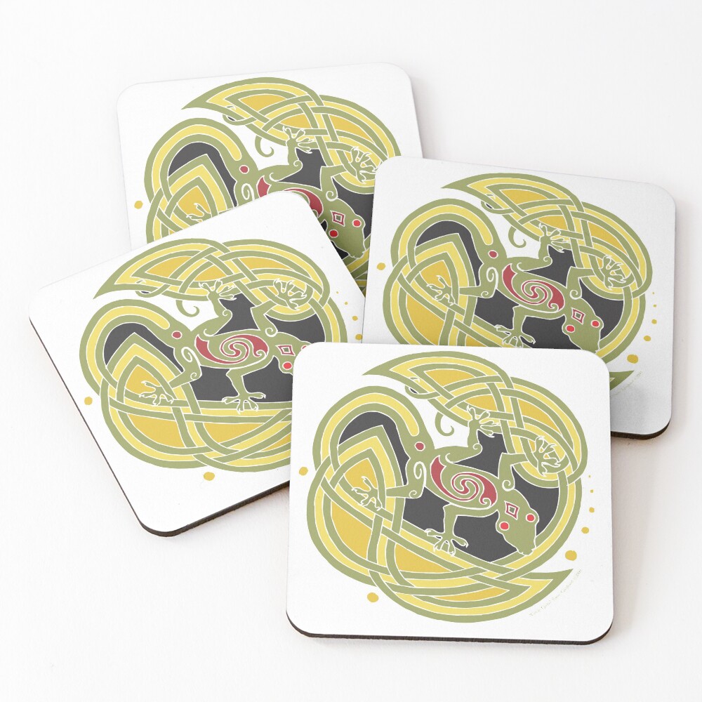 Item preview, Coasters (Set of 4) designed and sold by greyhand.