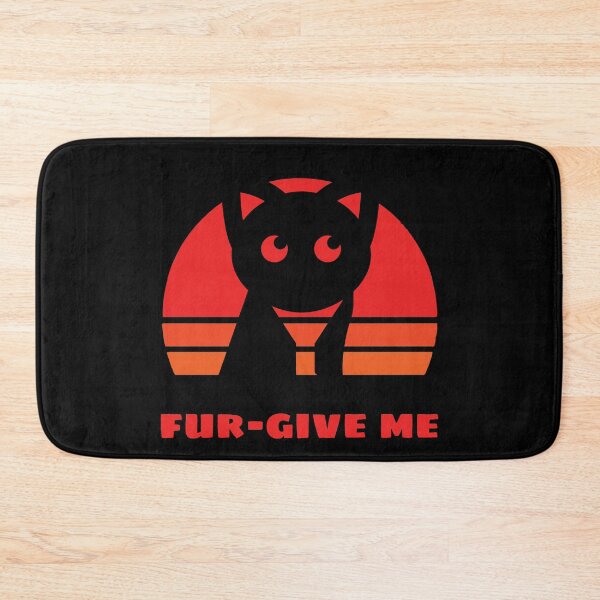 Item preview, Fur-Give Me | Kitty Cat Pun for Forgive Me  designed and sold by InkItStudio.