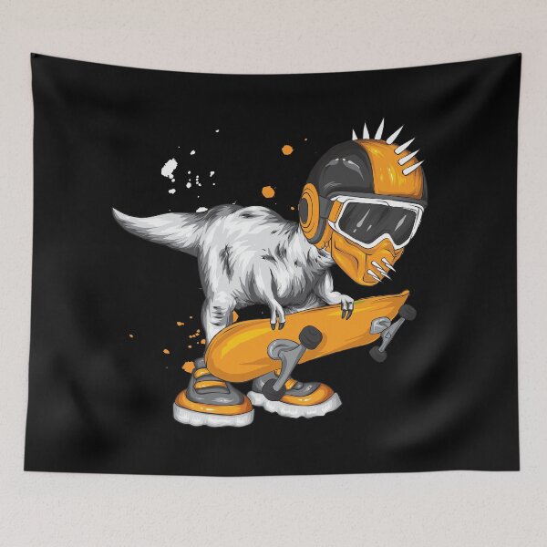 Item preview, Dino Skateboarding designed and sold by AmalGr.