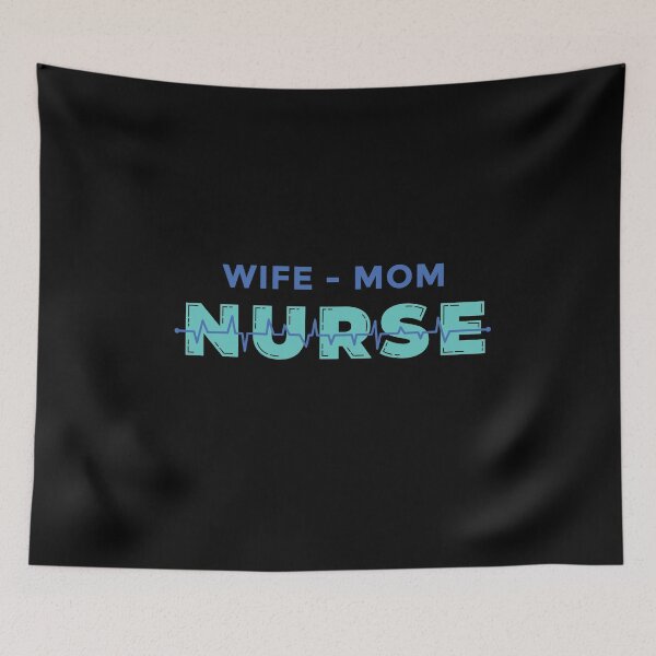 Item preview, Wife Mom Nurse designed and sold by Piztees.