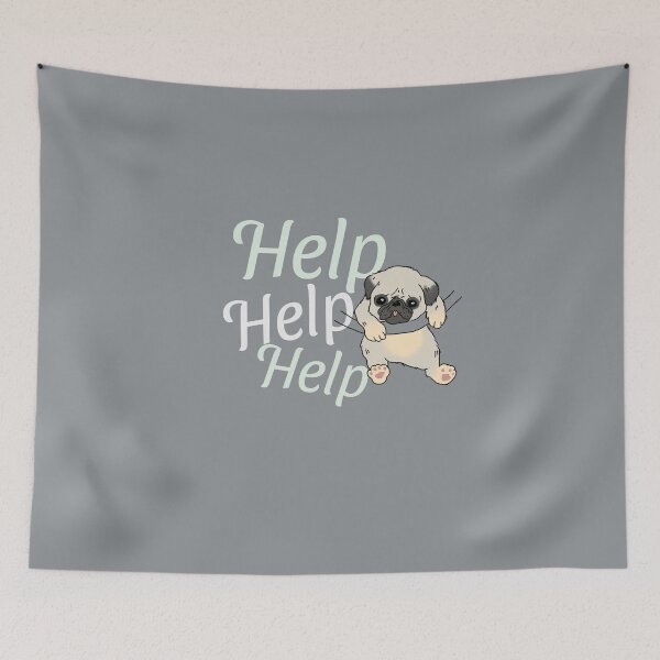 Item preview, Pug Puppy needs help designed and sold by VieClaud.