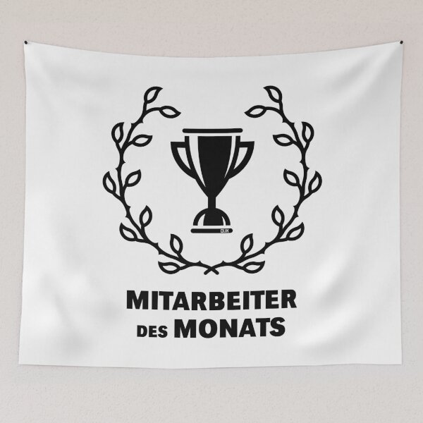Artikelvorschau, Mitarbeiter Des Monats (Emblem / Auszeichnung / Black) entworfen und verkauft von Roderix.