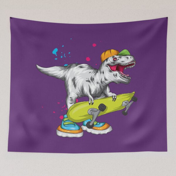 Item preview, Dino Skateboarding designed and sold by AmalGr.