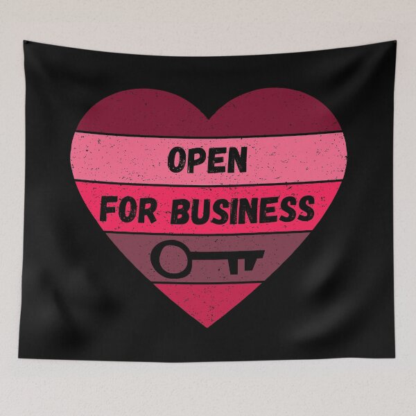 Item preview, Valentine's Day Open for Business designed and sold by Nathalie Aynié.