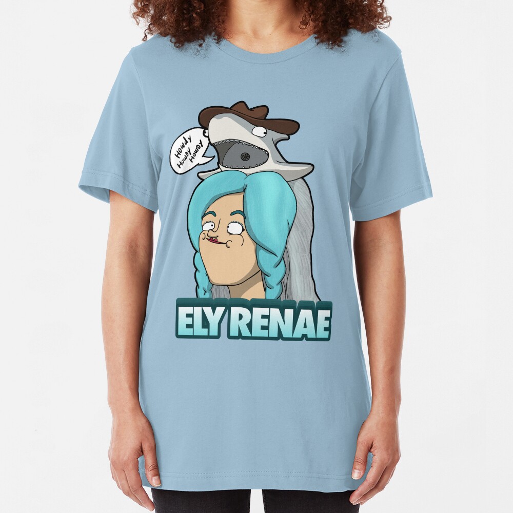 Howdy! It's Ely Renae! Slim Fit T-Shirt