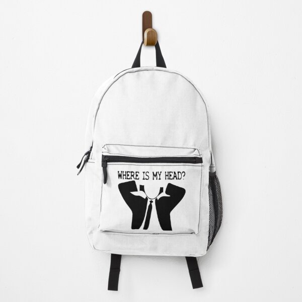 Item preview, Funny Vector Poster "Where Is My Head?" designed and sold by MHabeeb.