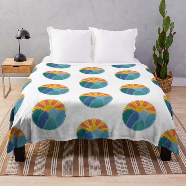 Item preview, abstract mountain sunrise designed and sold by Dina Clemente.