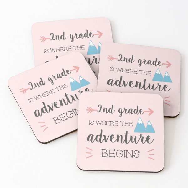 Item preview, 2nd Grade is Where the Adventure Begins designed and sold by designed2teach.