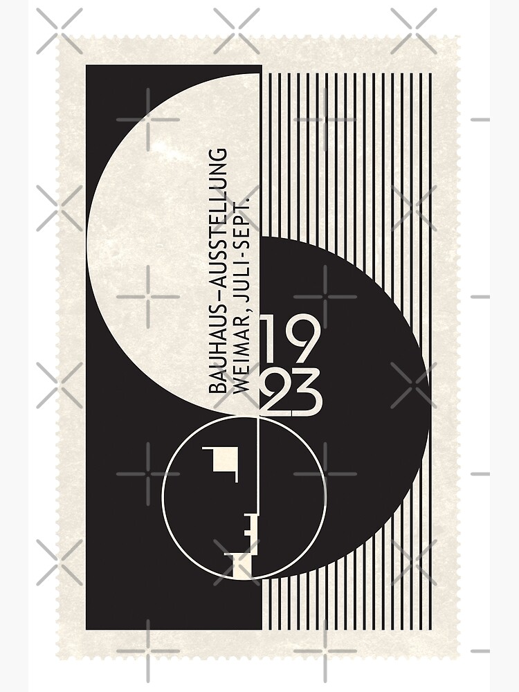 Bauhaus Exhibition Art by SurfolioPrints