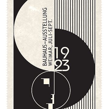 Artwork thumbnail, Bauhaus Exhibition Art by SurfolioPrints