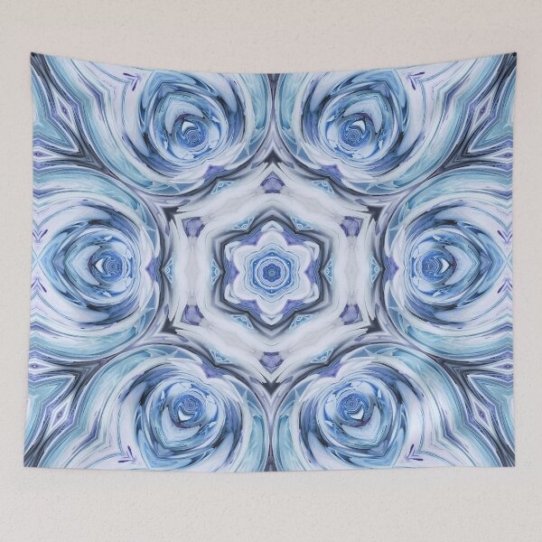 Item preview, blue m abstract designed and sold by haroulita.