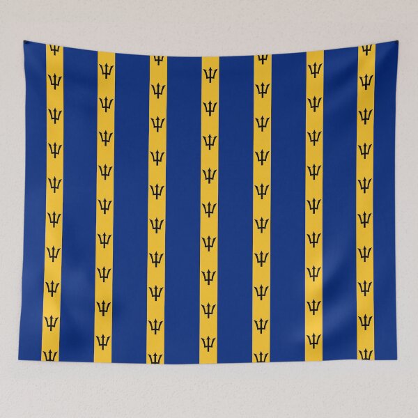 Item preview, Barbados Bajan Barbadian Flag designed and sold by ShajenDesigns.