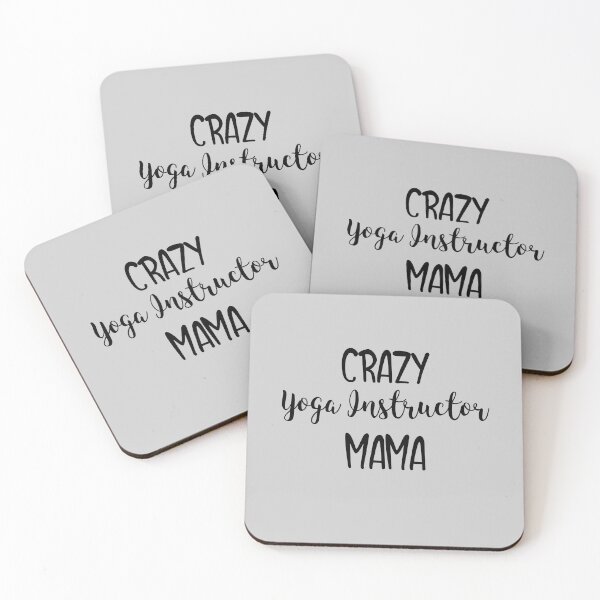 Item preview, Crazy Yoga Instructor Mama designed and sold by EricJP.