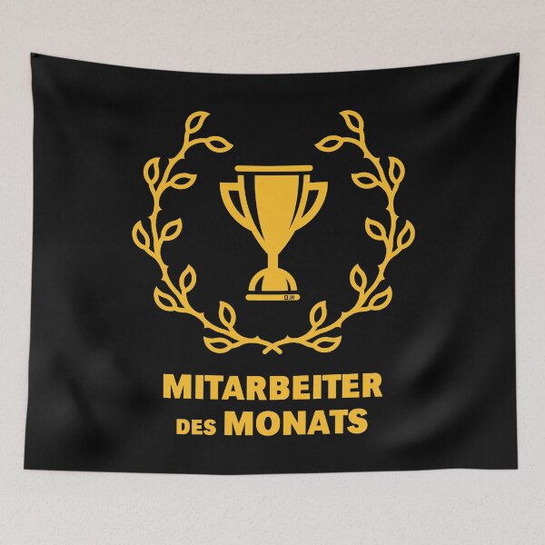 Artikelvorschau, Mitarbeiter Des Monats (Emblem / Auszeichnung / Gold) entworfen und verkauft von Roderix.
