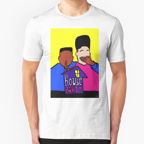 Welcome to my HOUSE PARTY Slim Fit T-Shirt