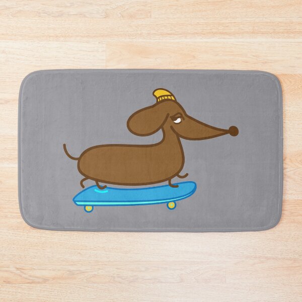 Item preview, Patineta Skater Dachshund designed and sold by spontania.
