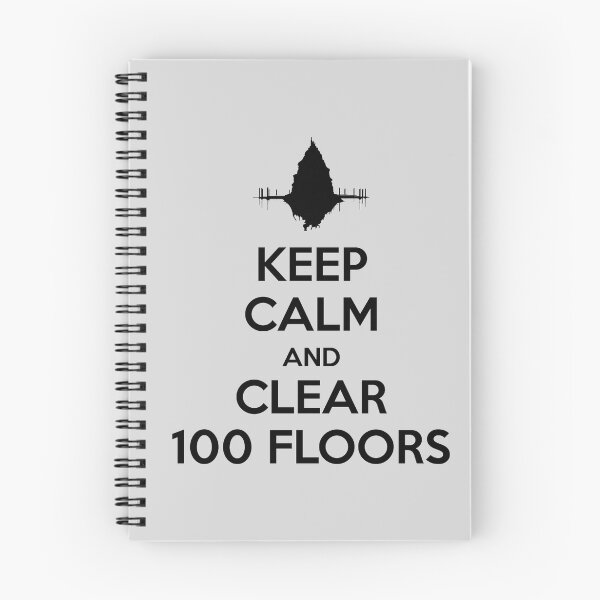 Item preview, Keep Calm and Clear 100 Floors designed and sold by ForeverDarkrai.