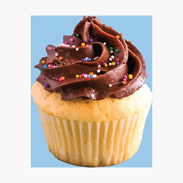 Fotodrucke Cupcake Redbubble