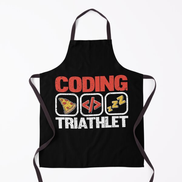 Item preview, Funny Coding Triathlet Pizza Sleep Programmer Gift designed and sold by Stronzi.