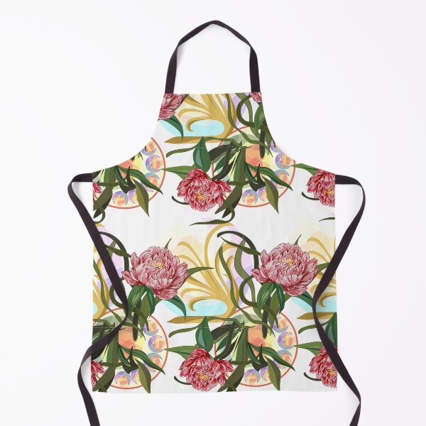 Item preview, Peony pattern designed and sold by haus-of-threads.