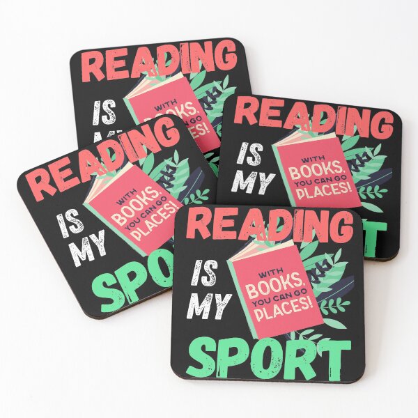 Item preview, reading is my favorite sport and valentine designed and sold by mikoala50.