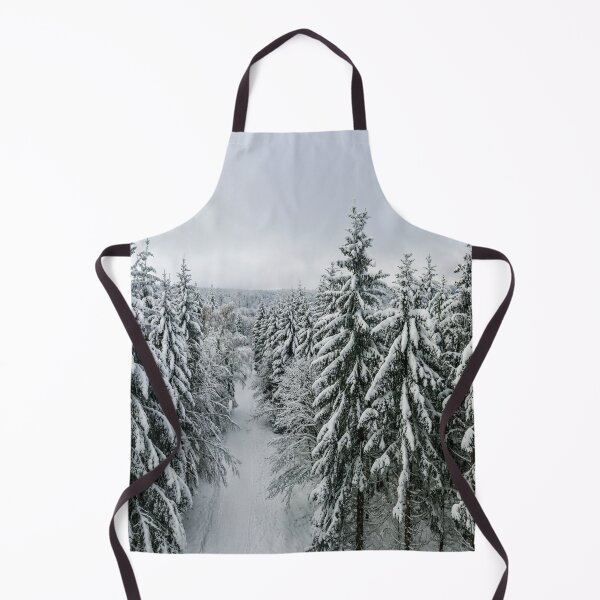 Item preview, Panoramic view from drone of snowy forest in Vosges mountains, Alsace, France. designed and sold by Alexander Sorokopud.