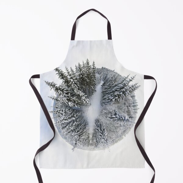 Item preview, Panoramic view from drone of snowy forest in Vosges mountains, Alsace, France. designed and sold by Alexander Sorokopud.