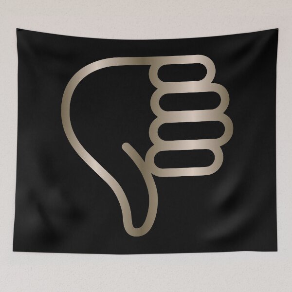 Item preview, Thumbs Down Design tan designed and sold by Paula Helit.