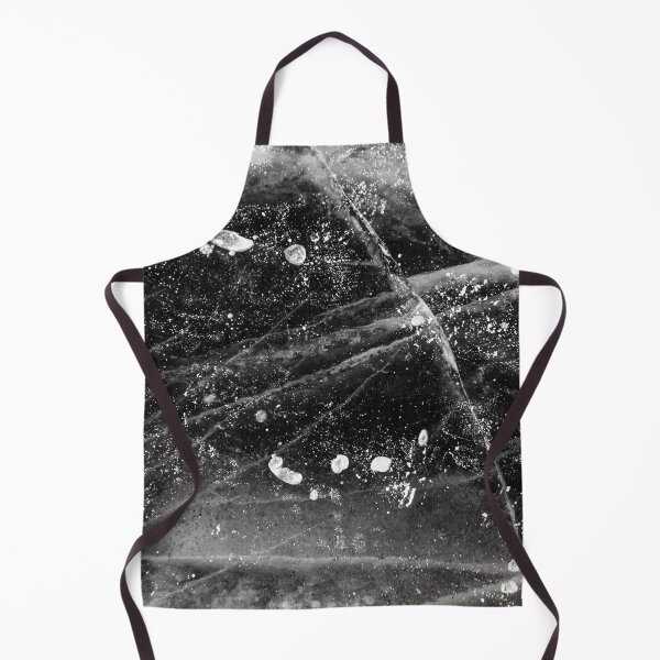 Item preview, black and white image of the ice on the river close-up designed and sold by nataliavavilina.