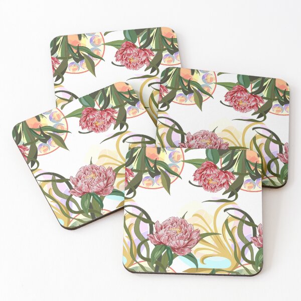 Item preview, Peony pattern designed and sold by haus-of-threads.