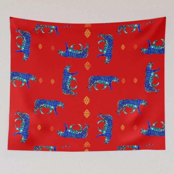 Item preview, Blue tiger designed and sold by TheOiledFilm.
