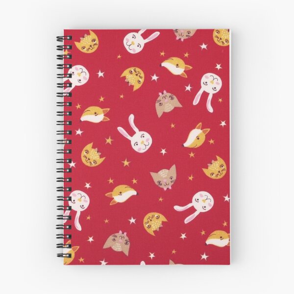 Item preview, Fox cats rabbits, red background designed and sold by jwebmarket.