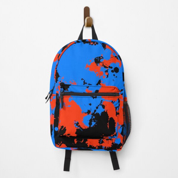 Item preview, Red and Blue Blackout Paint Splatter designed and sold by BigTexFunkadelic.