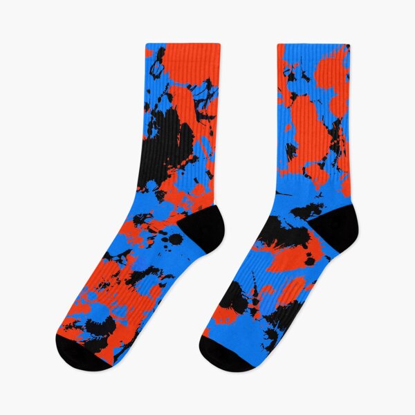 Item preview, Red and Blue Blackout Paint Splatter designed and sold by BigTexFunkadelic.