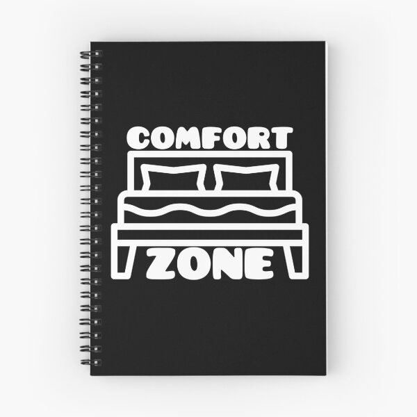 Item preview, Funny Comfort Zone - Happiest In My Comfort Zone - Comfort Zone Bed designed and sold by WonderWear.