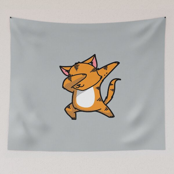 Item preview, Dabbing Cat designed and sold by Tobe Fonseca®.