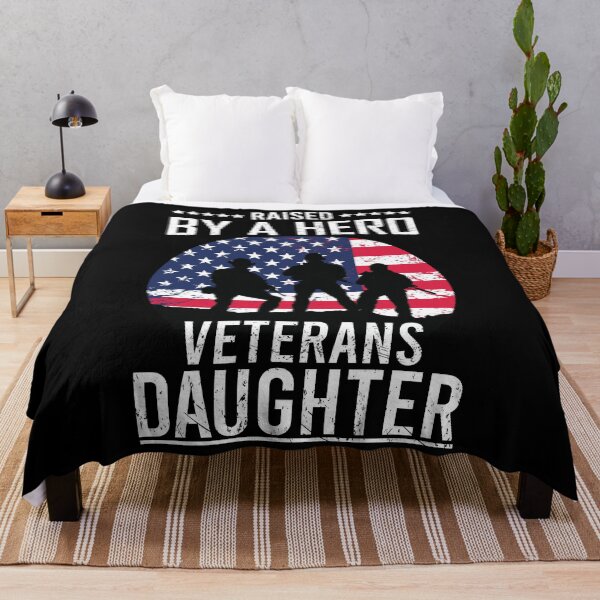 Item preview, Raised By A Hero Veterans Daughter designed and sold by YAHIA-14.